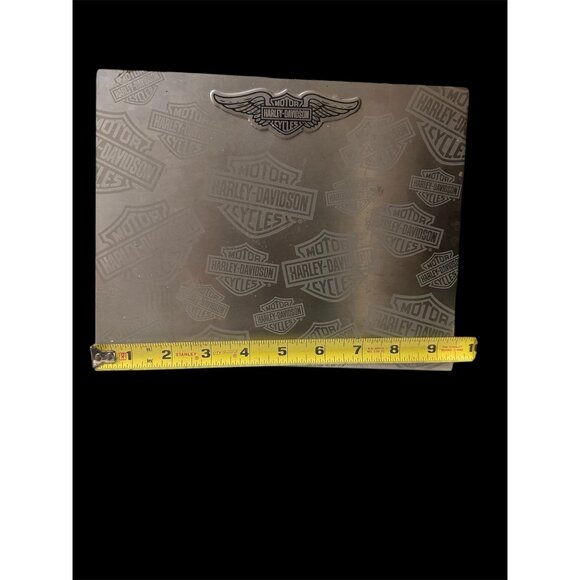 Harley-Davidson Metal Store Shelf Display Stand With Winged Logo - Picture 5 of 7